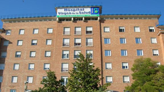 Fachada del hospital hospital Virgen de la Salud.