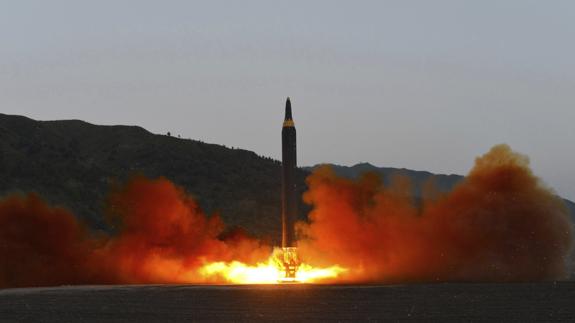 Corea del Norte muestra fotos de la Tierra tomadas desde su último misil