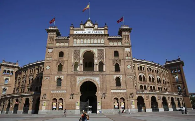 La plaza de toros de Las Ventas. 