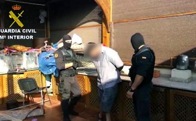 El presunto yihadista detenido en Melilla.