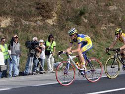 El joven ciclista cántabro Óscar Abad, nominado a los premios Goya