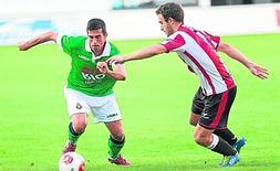 Imagen del partido entre el Zamora y el Caudal de Mieres de la segunda jornada de Liga, que acabó con victoria castellana por 2-1./José Luis Leal.
