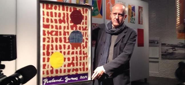 El cántabro Juan Uslé diseña el cartel de Roland Garros 2014