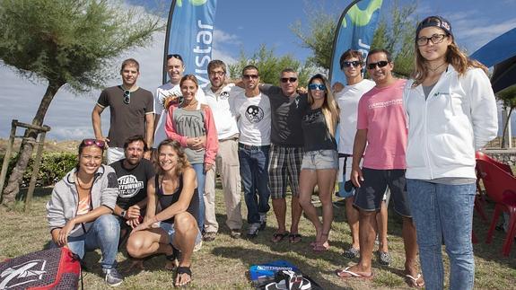 Gisela Pulido comparte sus conocimientos sobre el Kite en Somo