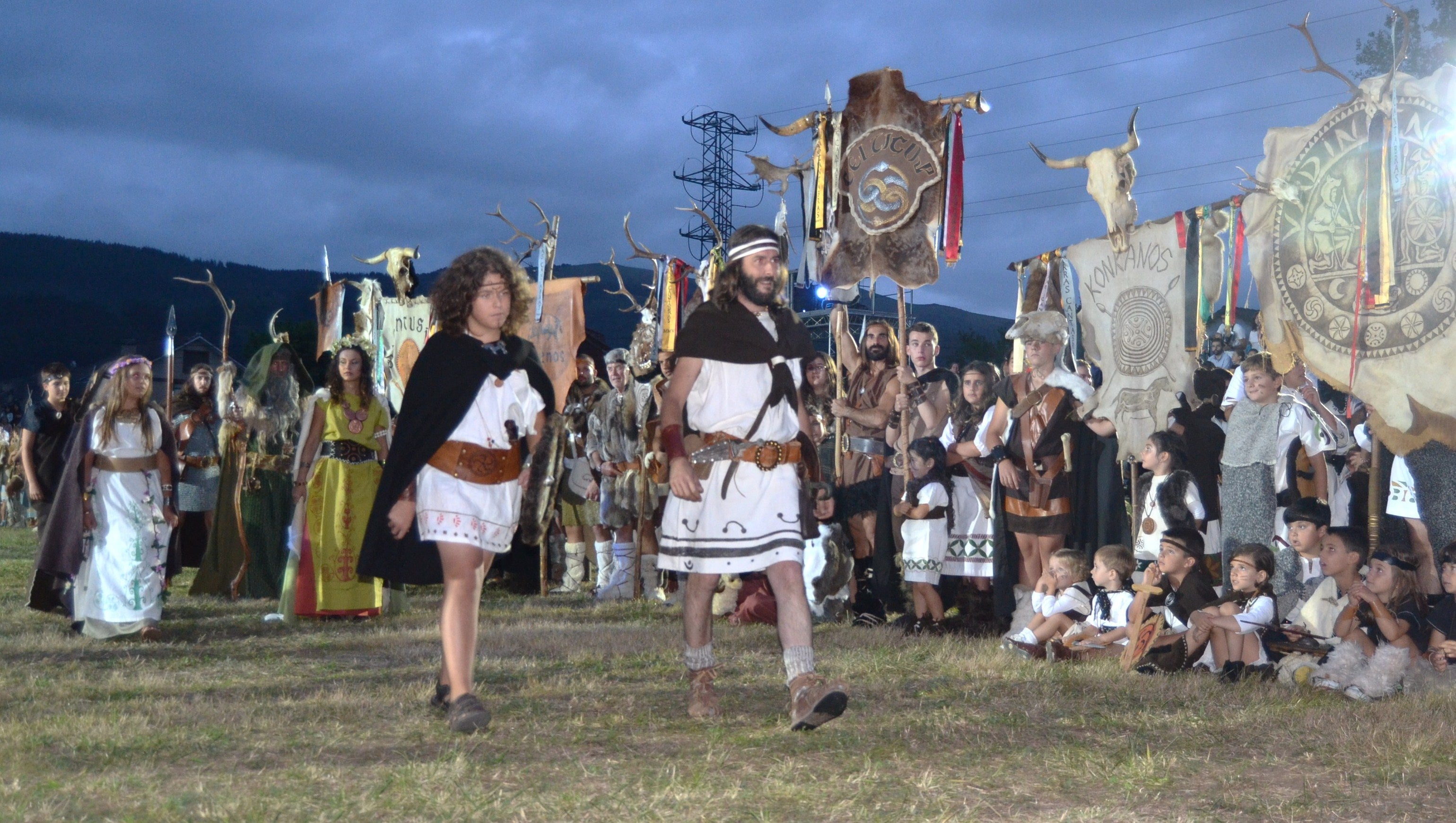 Cántabros y romanos se ven las caras en Los Corrales de Buelna.