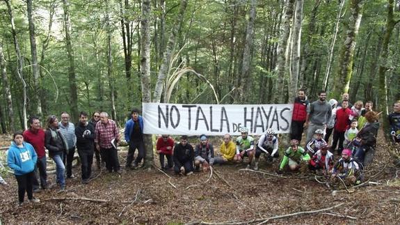 La protesta tuvo lugar en el kilómetro 20 del Canal de Ocejo.