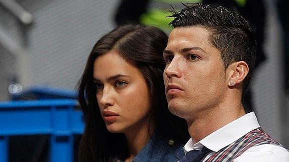 Irina Shayk y Cristiano Ronaldo cuando eran pareja.