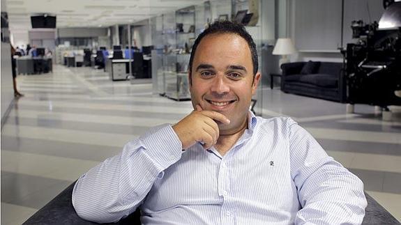 Santiago Mantecón, alcalde de Castañeda.