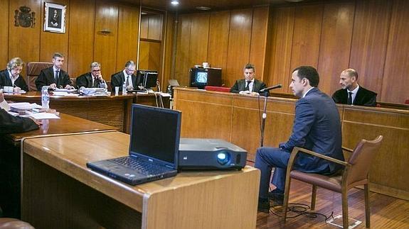 El magistrado declarando en el TSJC