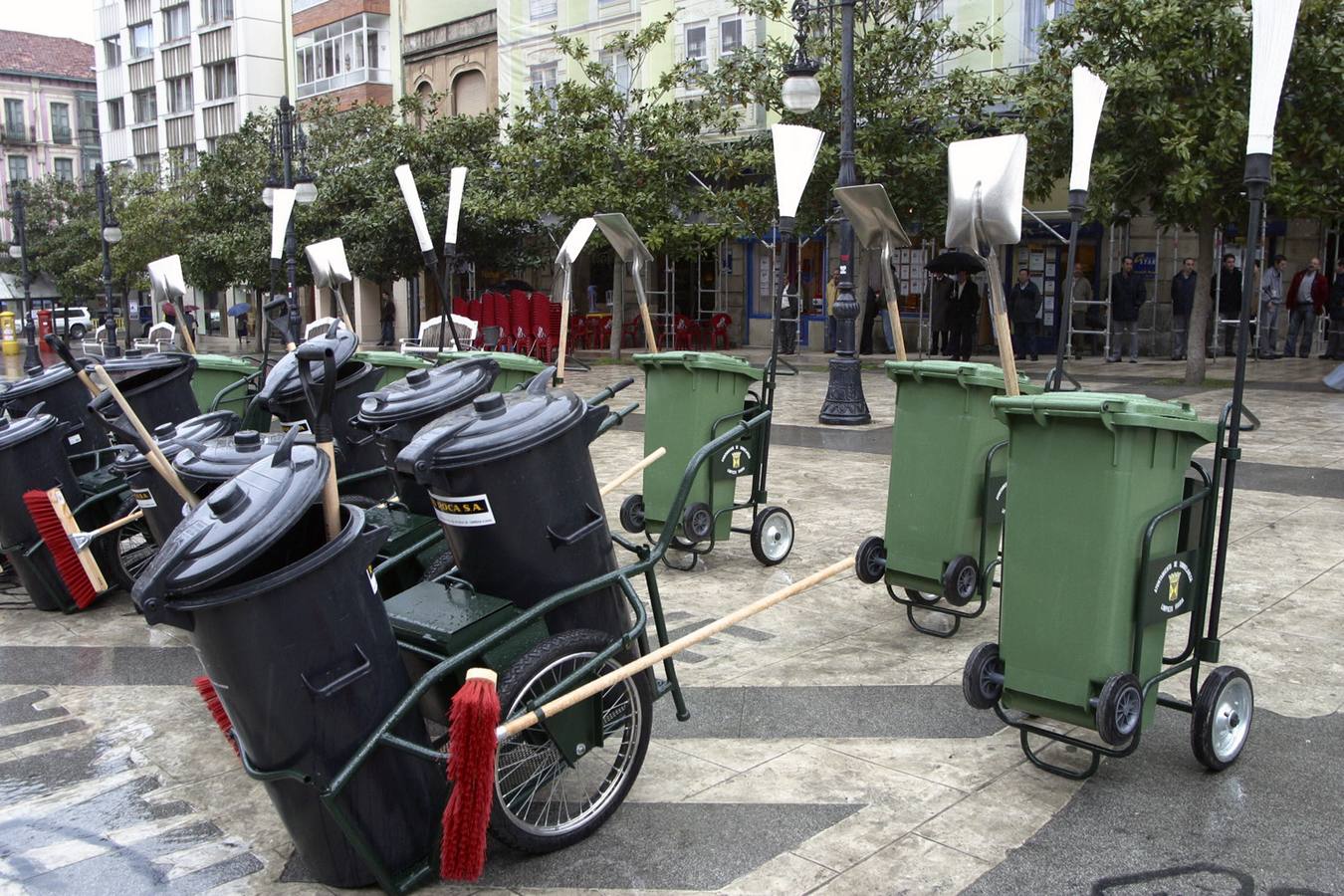 46 empleados se encargan actualmente de la limpieza de las calles.