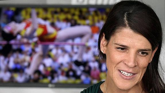 Ruth Beitia ha ganado este año la Liga Diamante en salto de altura.