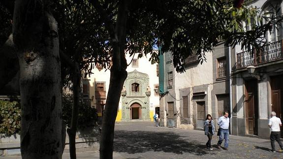 Las Palmas y el Barranco de Guiniguada