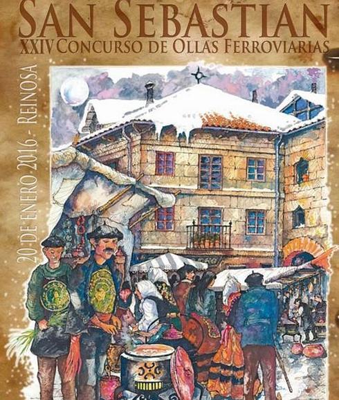 Alberto Gallo ilustra el cartel anunciador de la fiesta de San Sebastián