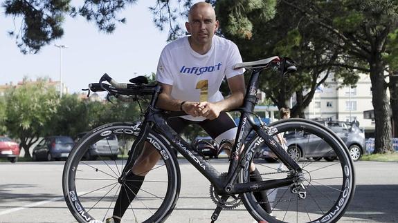 Rubén Pérez es un conocido ultrafondista cántabro.