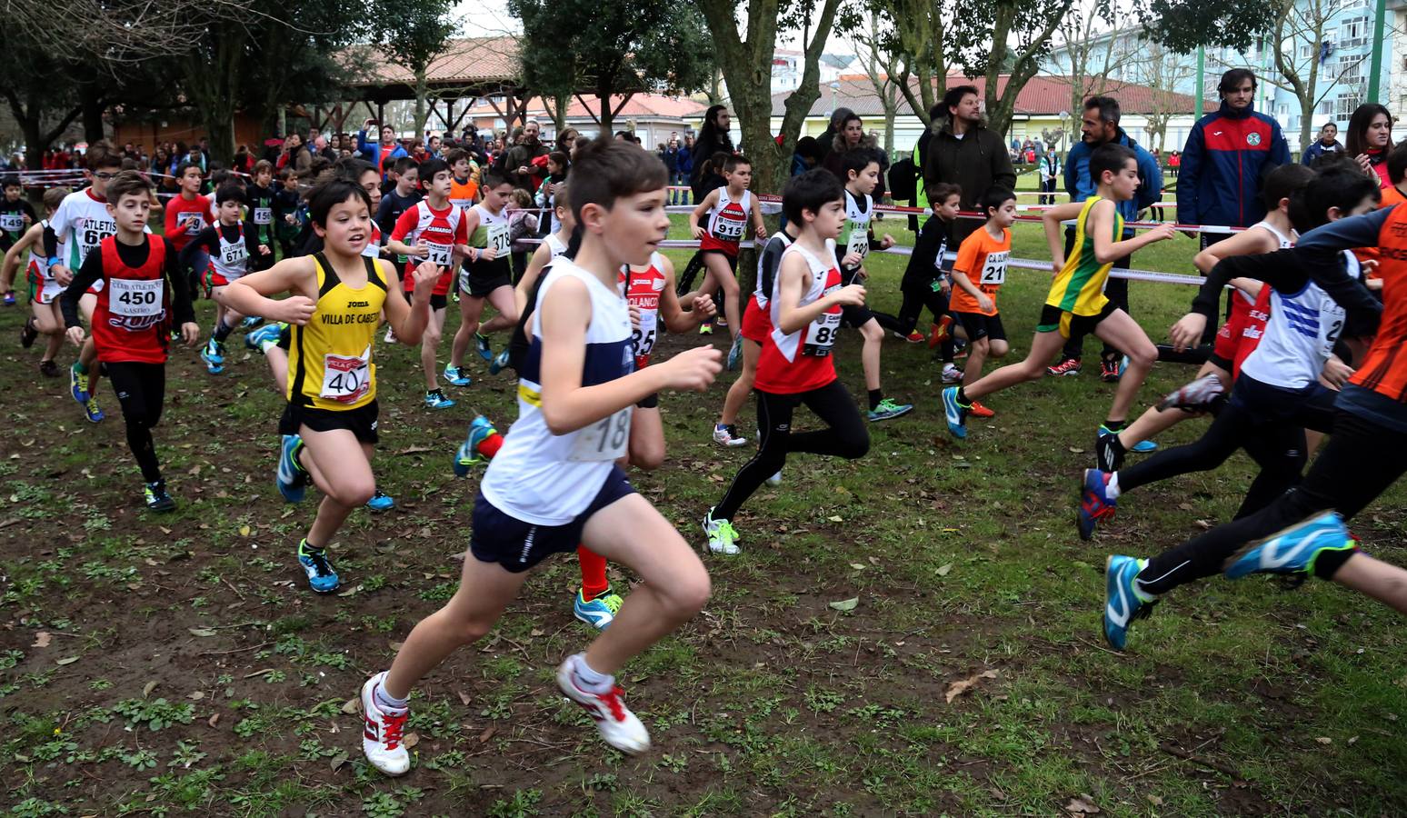 La prueba alevín masculina