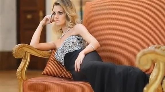 Amaia Salamanca, de fiesta para Pronovias