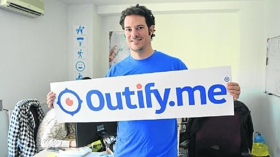 Carlos Oleaga, CEO y fundador del buscador de turismo de aventura y urbano Outify.me. 