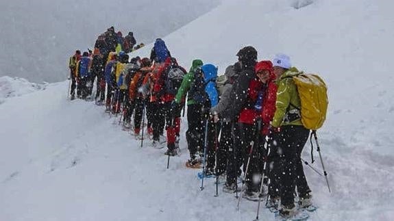 El Campeonato de España y la marcha con raquetas discurrirá por el macizo central de Picos de Europa.