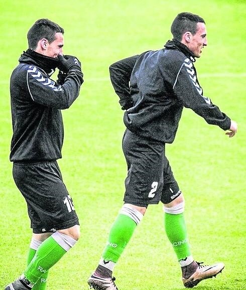 Fede (izquierda) y Borja, los hermanos San Emeterio