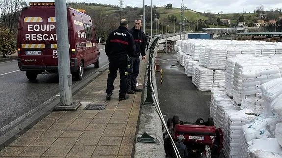 El tercer accidente en el mismo punto tuvo lugar este jueves.