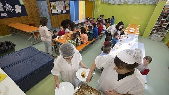 Cantabria volverá a abrir comedores escolares en Semana Santa