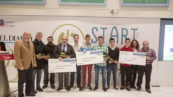 El grupo Security Lock &Key recibió el premio al Proyecto STARTinnova más votado por los usuarios de la web de ELDIARIO.