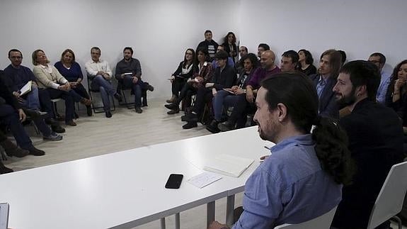 Imagen de la reunión del este viernes en Madrid