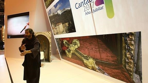 El Año Jubilar fue uno de los ejes del stand de Cantabria en Fitur.