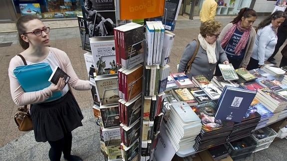 Los libros saldrán a la calle para recordar a Cervantes.