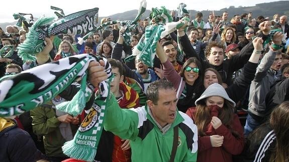 La invasión que la afición del Racing realizó en Villaviciosa es probable que tenga un nuevo episodio en Ferrol.