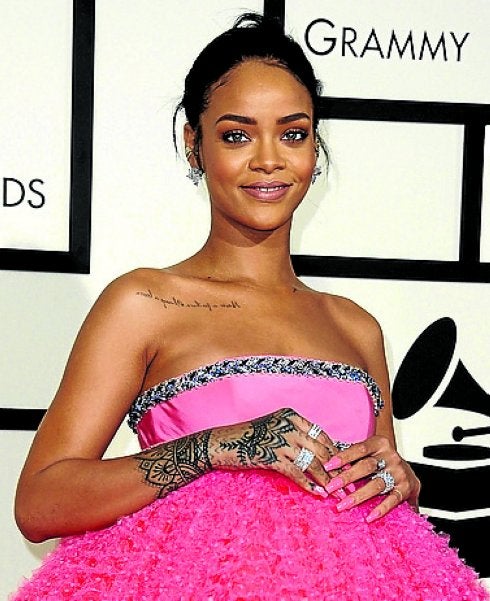 La cantante, en una gala.