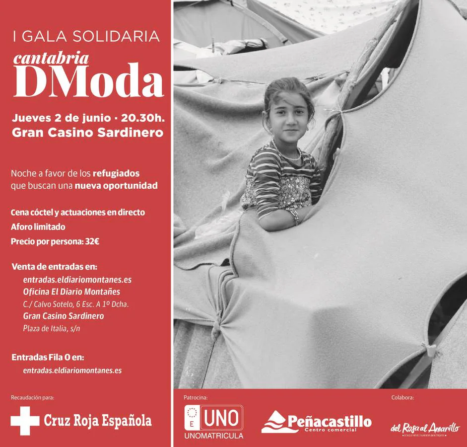Cantabria DModa organiza una gala solidaria a favor de los refugiados