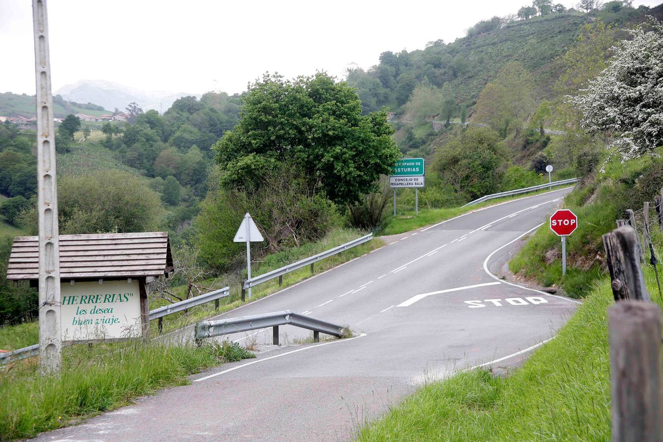 La franja de terreno que se disputan los dos municipios está en la frontera de Cantabria con Asturias. 