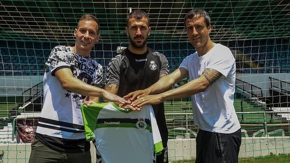 Migue, Dioni y Caneda se enfrentarán al que fue su equipo en el pasado con la camiseta del Racing. 