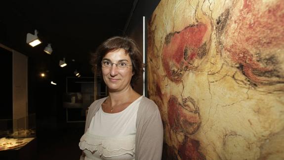 La nueva directora del Museo Nacional y Centro de Investigación de Altamira, Pilar Fatás. 