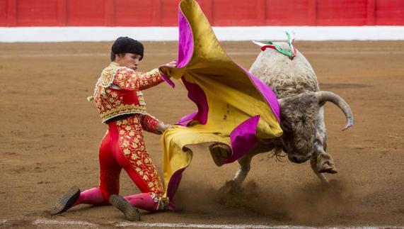 Ginés Marín toma aire en Santander