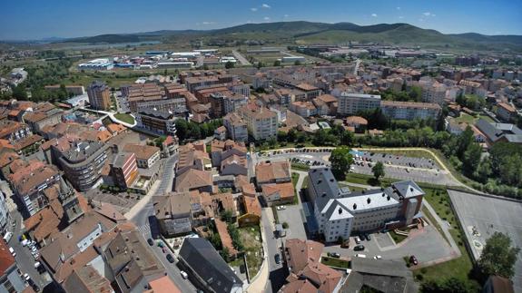 Vista aérea de Reinosa.