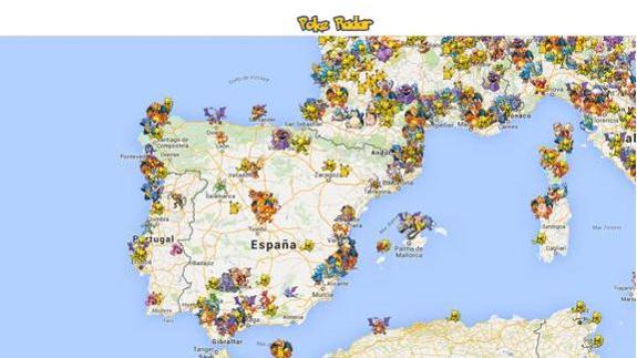 Un radar de pokémons raros