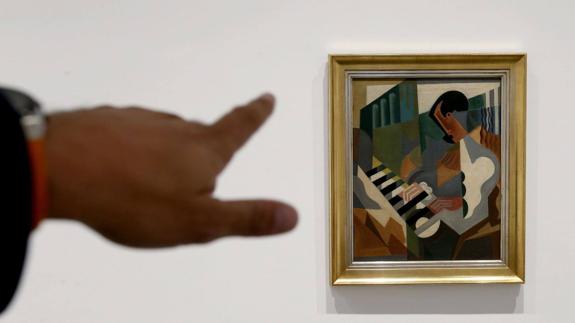 Obra de María Blanchard expuesta en el Reina Sofía.