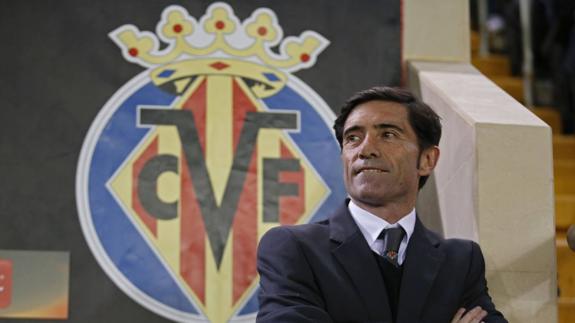 Marcelino ha dirigido al Villarreal en las tres últimas temporadas.