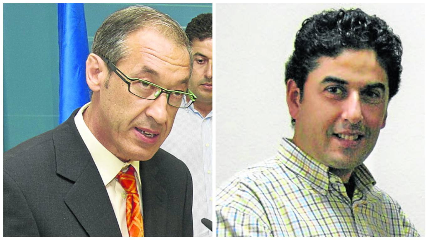 Miguel Ángel Cuevas (izda) y Felix Mendiguchía (dcha) 