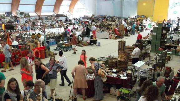 Imagen de la II Feria de Desembalaje celebrada este mes de julio en Noja.