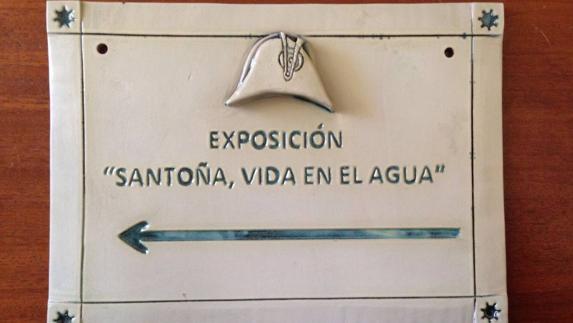 Unas de las placas de cerámica de los internos.