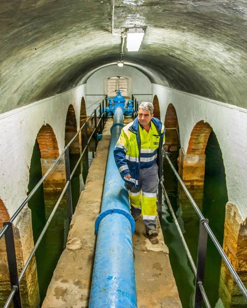 La Autovía del Agua, en un tramo en Astillero.