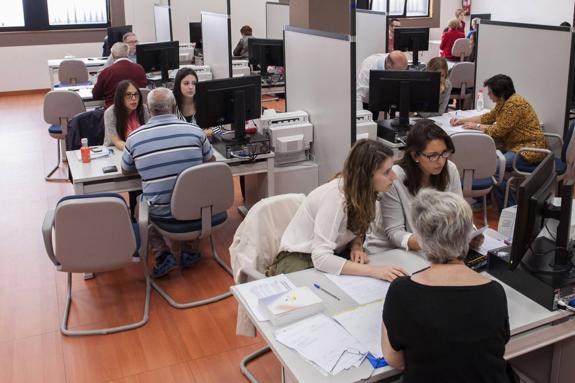 Oficinas de Hacienda ubicadas en Santander.