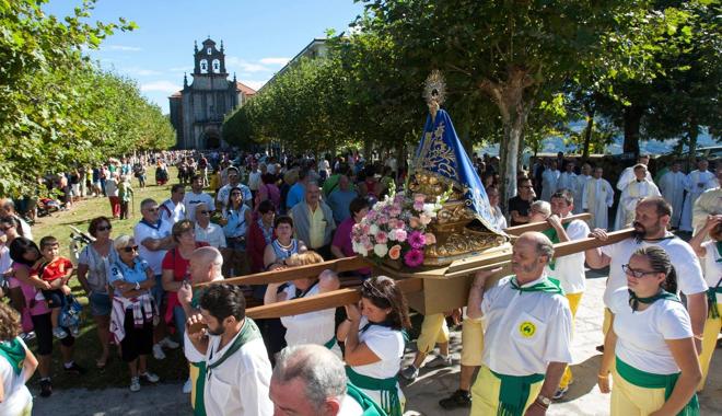 Vista del santuario de la Bien Aparecida.