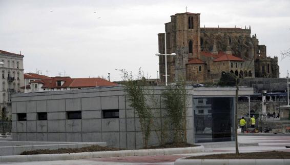 El aparcamiento se inauguró en 2011