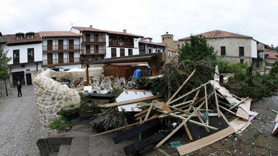 El inmueble está situado en pleno casco histórico de la villa