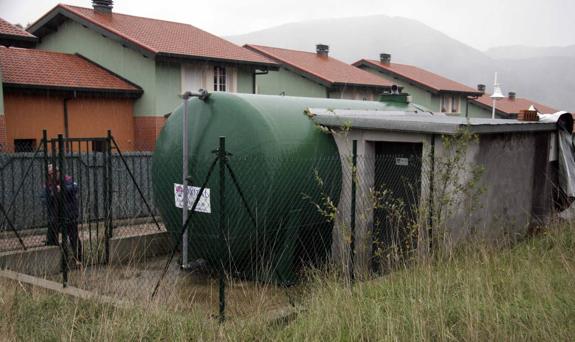 Imagen de archivo de un depósito situado en La Loma que abastece a una urbanización  