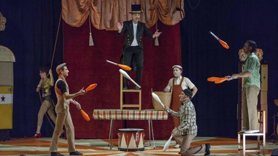 Comienza el curso en la Escuela de Circo y Teatro Físico de Torrelavega